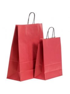 Popieriniai dovanų maišeliai, vnt. (raudoni)