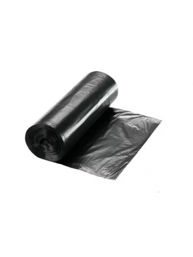 Šiukšlių maišai juodi 60L HDPE, 25vnt.