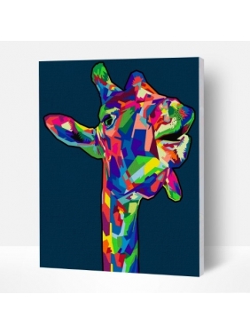 Splat Planet tapyba pagal skaičius Žirafa 30x40cm SP46390